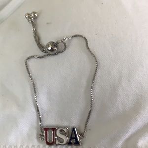 🇺🇸 $5 or 5 for $20. USA slider bracelet- New